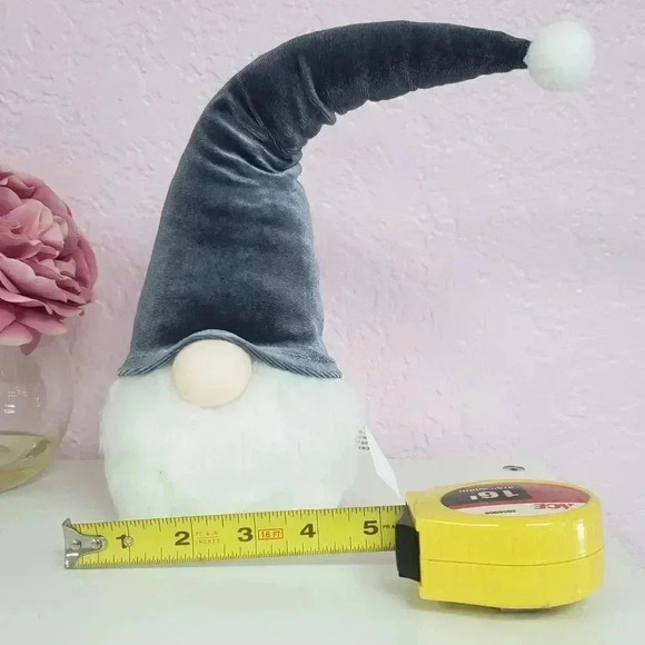 Christmas Gnome Light Up Base - Blue/Gray Hat - Picture 5 of 5